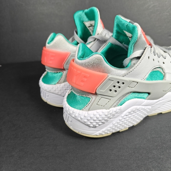 Nike Air Huarache South Beach Green Gray Sneakers Men's Shoes Size 9.5 - Picture 8 of 11